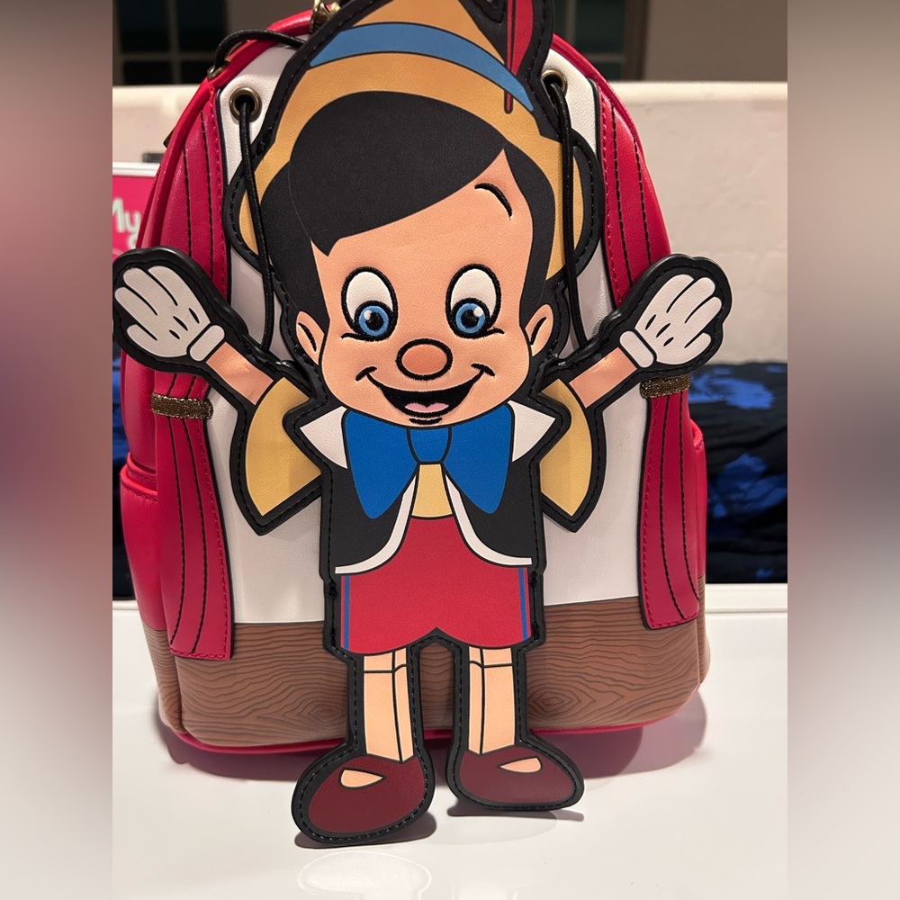 Loungefly Pinocchio Mini Backpack - Picture 2 of 9